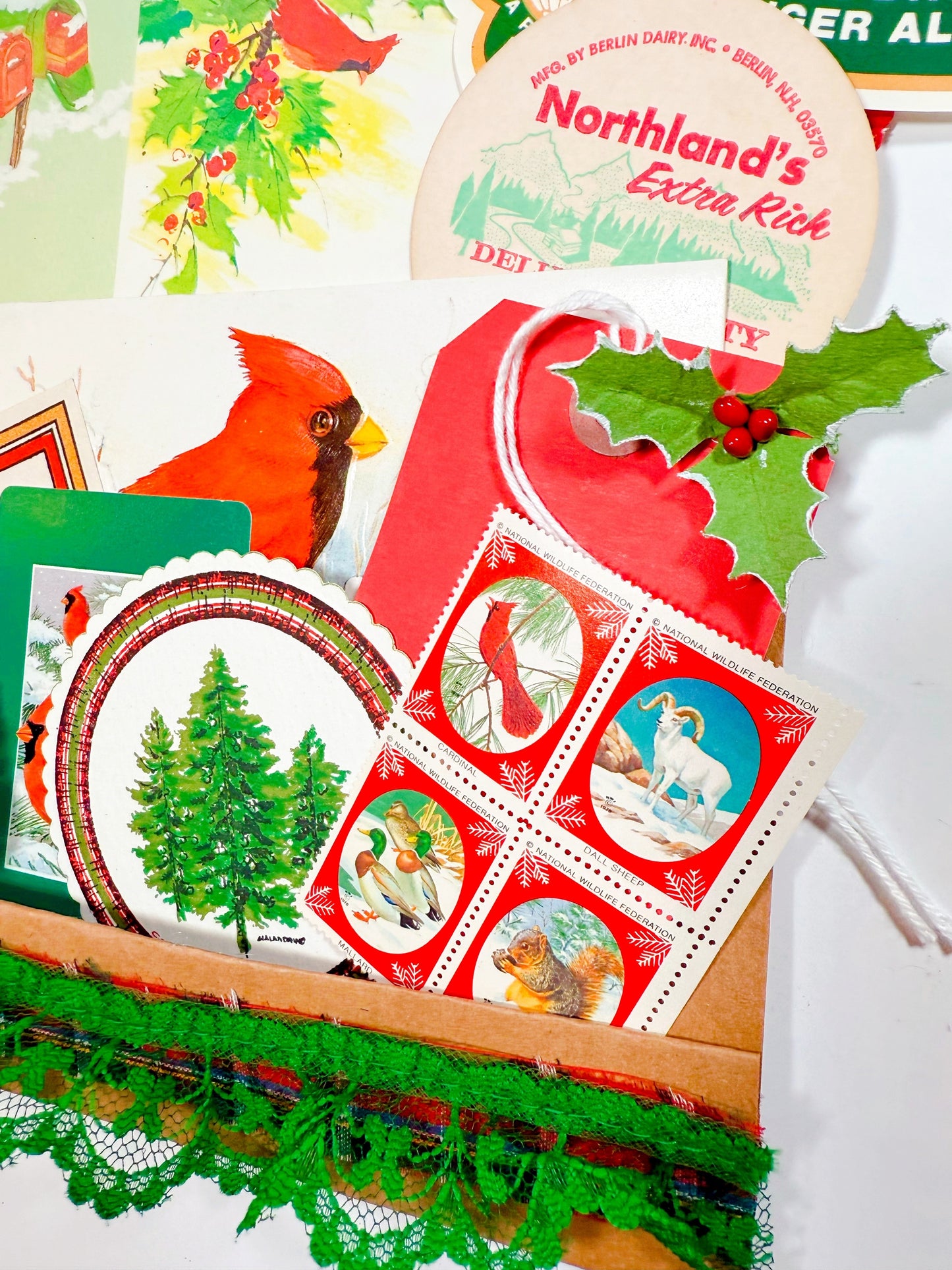 “Remembrance” vintage Christmas ephemera collection