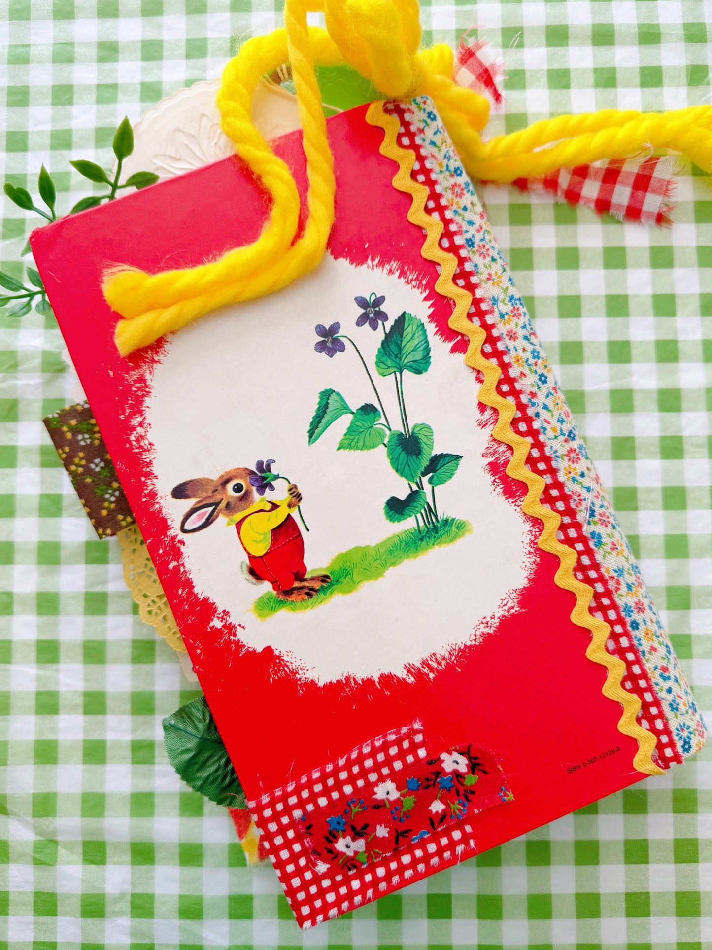 I am a Bunny handmade children’s book journal