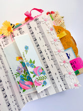 Load image into Gallery viewer, “Mad Hatter’s Tea Party” vintage Alice in Wonderland children’s book handmade journal