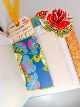 Load image into Gallery viewer, “Mad Hatter’s Tea Party” vintage Alice in Wonderland children’s book handmade journal