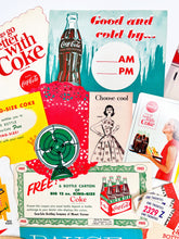 Load image into Gallery viewer, Vintage Coca Cola deluxe ephemera collection