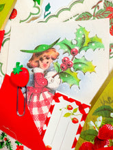 Load image into Gallery viewer, “Strawberry & Holly” vintage ephemera collection