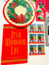 Load image into Gallery viewer, “It’s a Wonderful Life” vintage Christmas ephemera collection