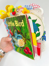 Load image into Gallery viewer, Little Bird vintage children’s book handmade journal PRE-ORDER