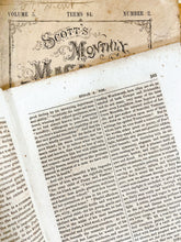 Load image into Gallery viewer, Antique 1860’s magazine pages, one dozen