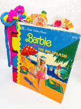 Load image into Gallery viewer, “Big Splash” vintage Barbie Little Golden Book handmade journal