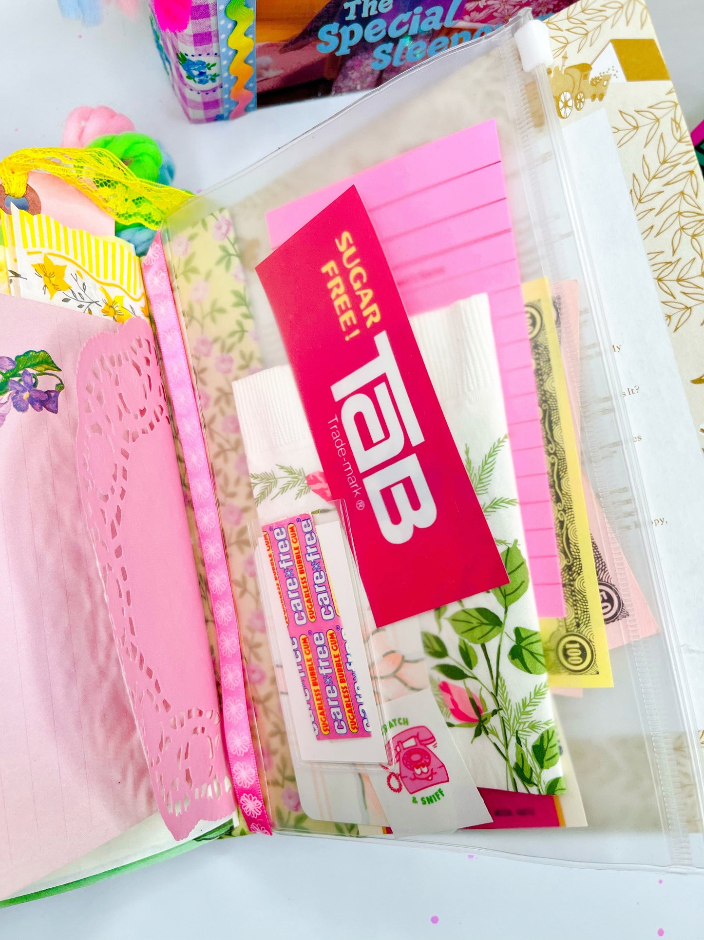 “A Picnic Surprise” vintage Barbie Little Golden Book handmade journal