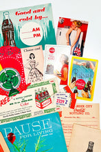 Load image into Gallery viewer, Vintage Coca Cola deluxe ephemera collection