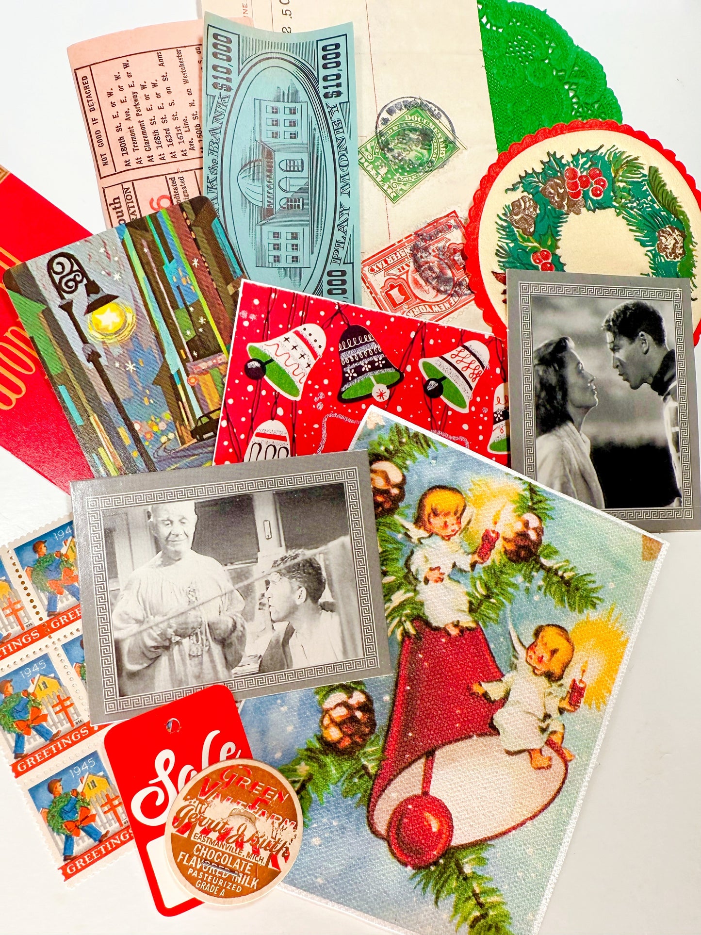 “It’s a Wonderful Life” vintage Christmas ephemera collection