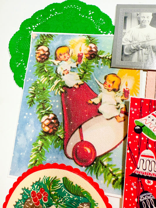 “It’s a Wonderful Life” vintage Christmas ephemera collection