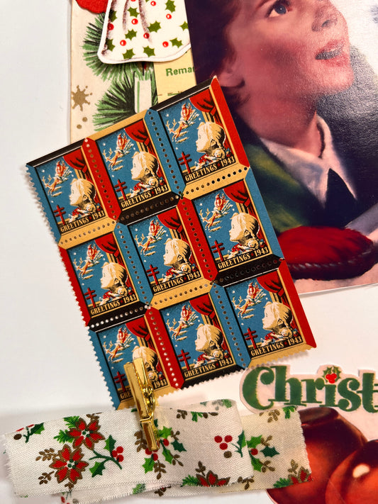 “Christmas is a Little Doll” vintage ephemera collection