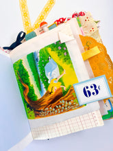 Load image into Gallery viewer, “Mad Hatter’s Tea Party” vintage Alice in Wonderland children’s book handmade journal