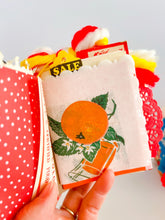Load image into Gallery viewer, Retro Saturday morning mini cereal box handmade journal: Golden Grahams