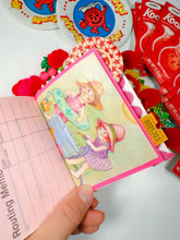 Load image into Gallery viewer, Vintage cherry Kool Aid packet handmade journal