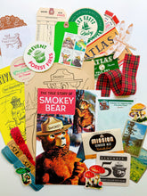 Load image into Gallery viewer, Vintage Smokey the Bear deluxe ephemera collection