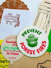 Load image into Gallery viewer, Vintage Smokey the Bear deluxe ephemera collection