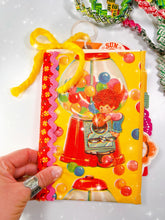 Load image into Gallery viewer, Vintage Summer Gumball handmade journal