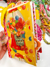 Load image into Gallery viewer, Vintage Summer Gumball handmade journal