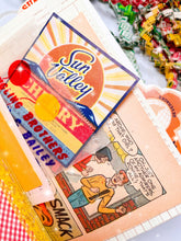 Load image into Gallery viewer, Vintage Summer Gumball handmade journal