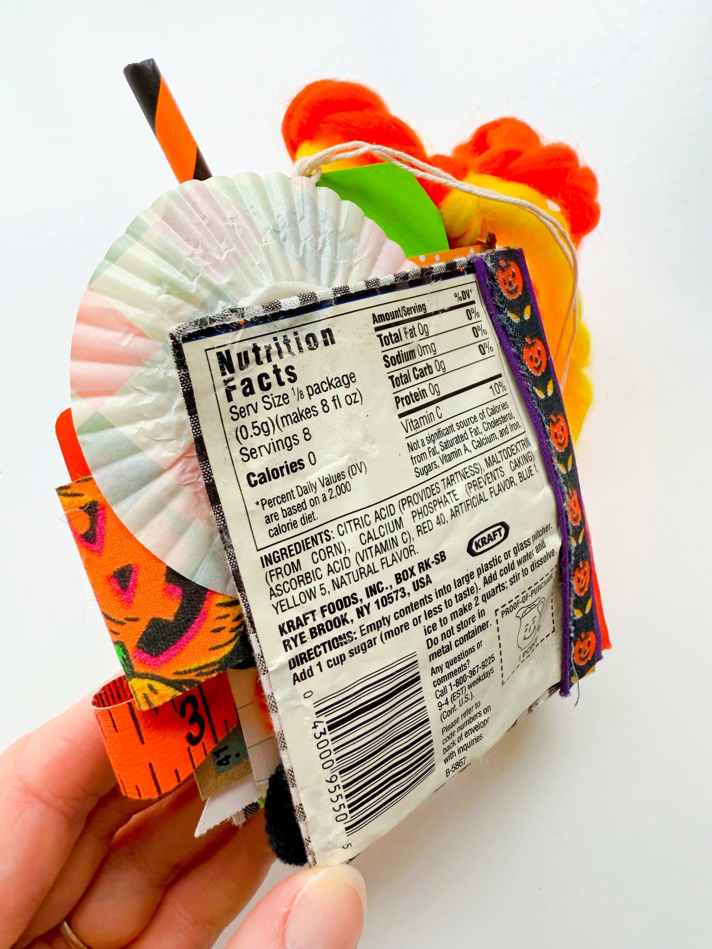 Preorder: Vintage Kool Aid “Ghoul Aid” packet handmade journal