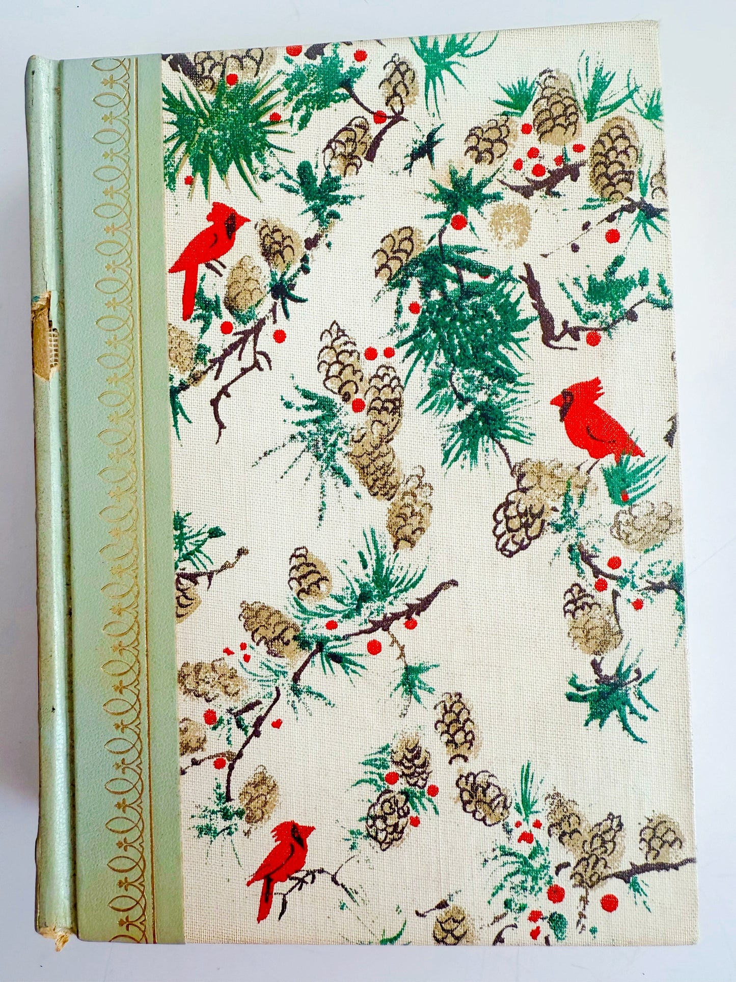 Vintage Christmas children’s book handmade journal PREORDER