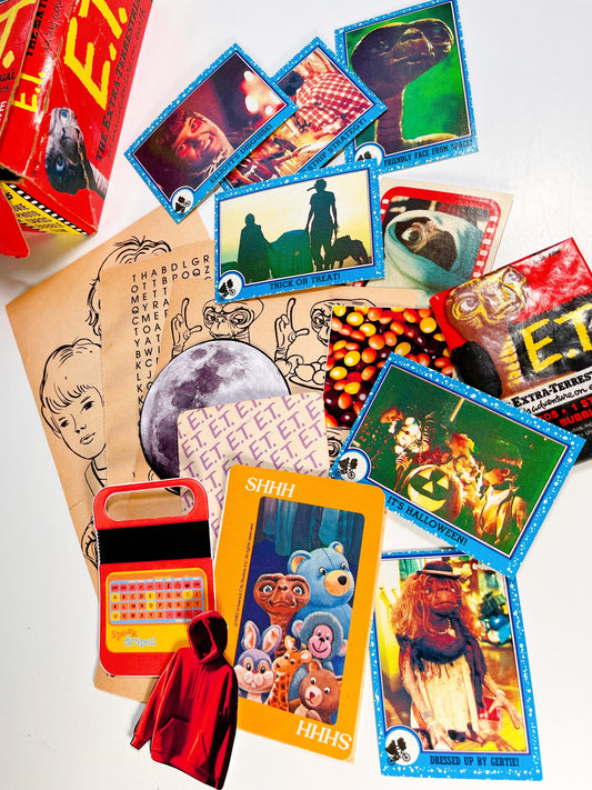 Vintage “E.T.” ephemera collection