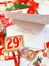 Load image into Gallery viewer, Vintage Teddy Bear Christmas ephemera collection