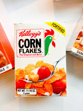 Load image into Gallery viewer, Preorder: Vintage 80’s mini cereal box handmade journals