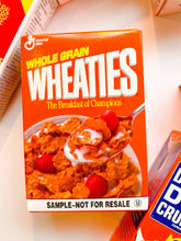 Load image into Gallery viewer, Preorder: Vintage 80’s mini cereal box handmade journals