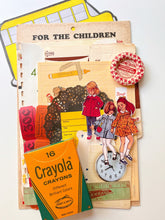 Load image into Gallery viewer, Vintage Back to School ephemera collection