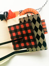 Load image into Gallery viewer, Vintage Cat’s Paw box handmade journal PREORDER