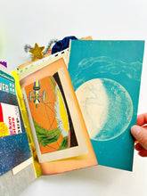 Load image into Gallery viewer, The Sky vintage Little Golden Book handmade journal