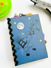 Load image into Gallery viewer, Space Cat vintage children’s book handmade journal