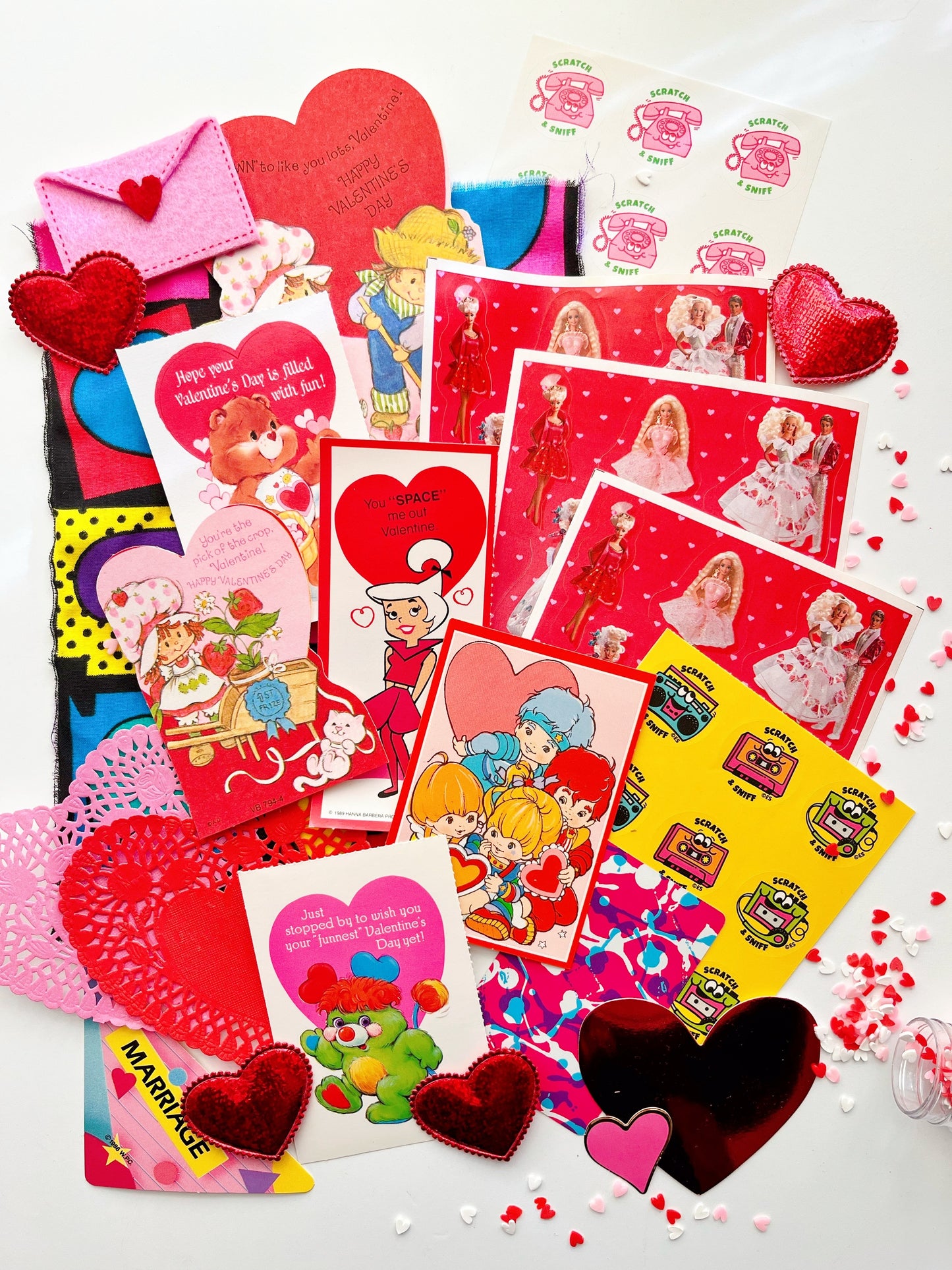 “80’s Love” vintage Valentine’s collection