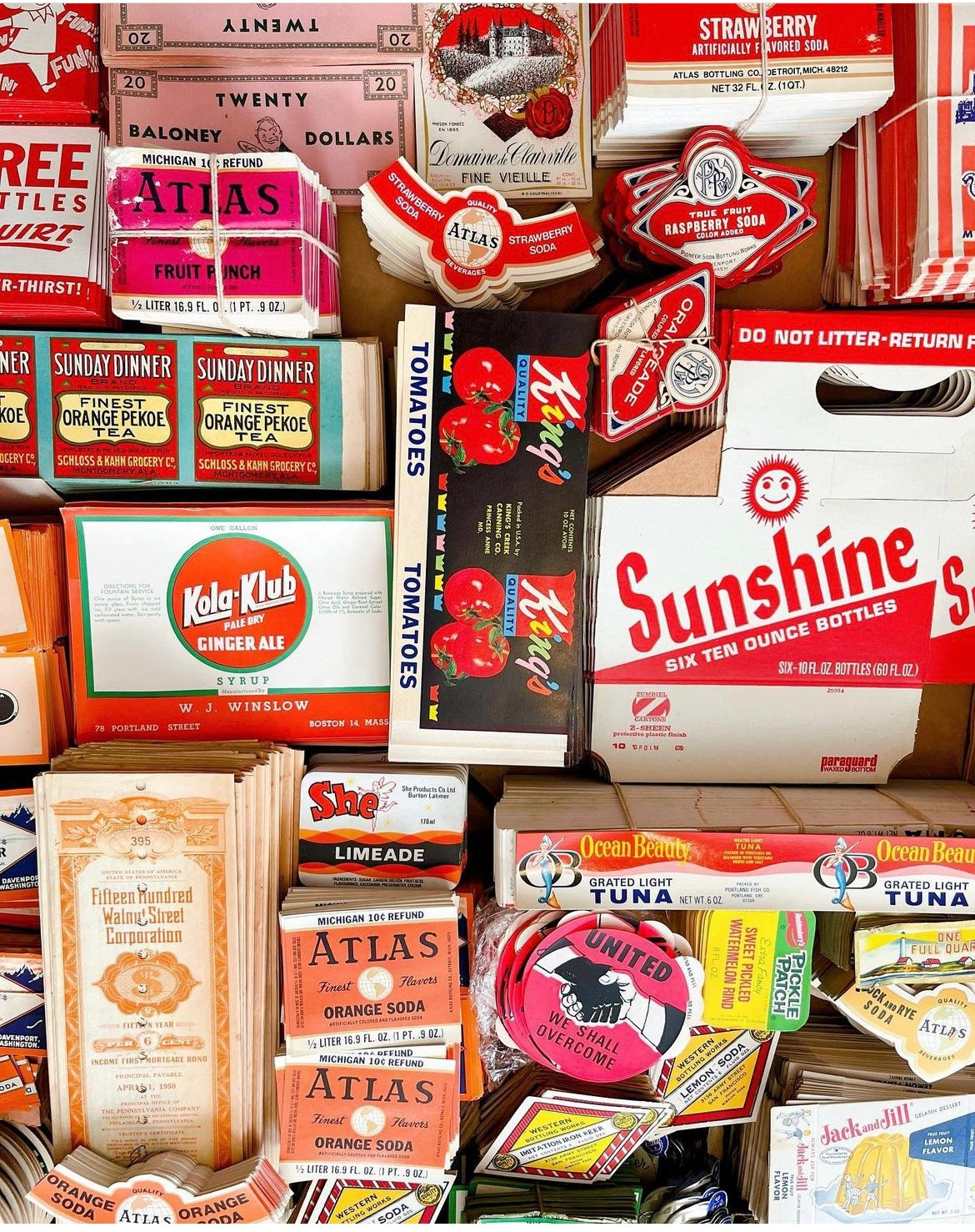 “Mother Lode” instant ephemera collection