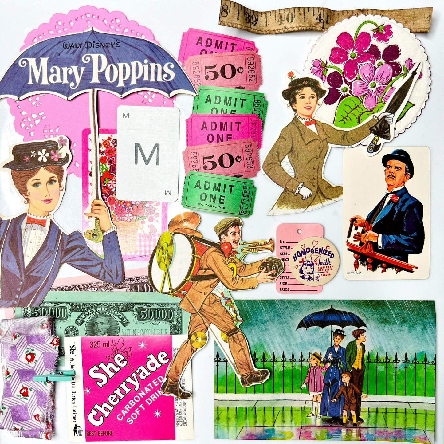 Disney Mary Poppins ephemera collection