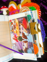 Load image into Gallery viewer, Vintage handmade Willy Wonka movie cover journal