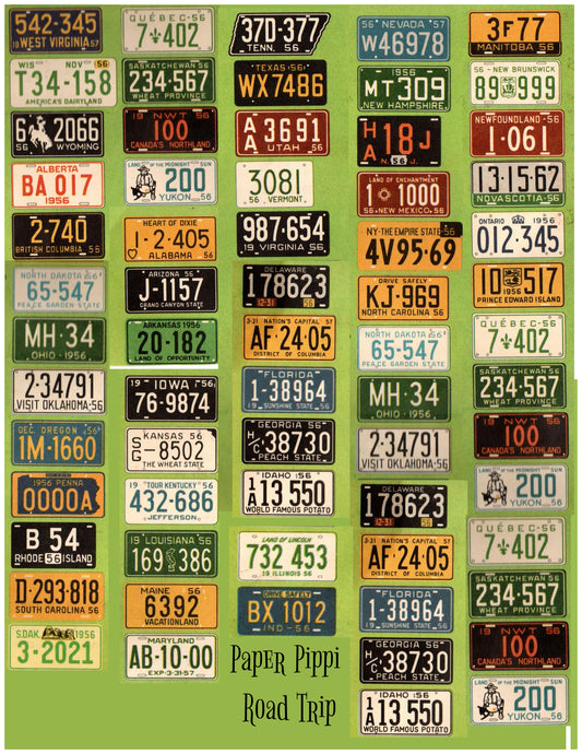 Road Trip Collection digital download printable