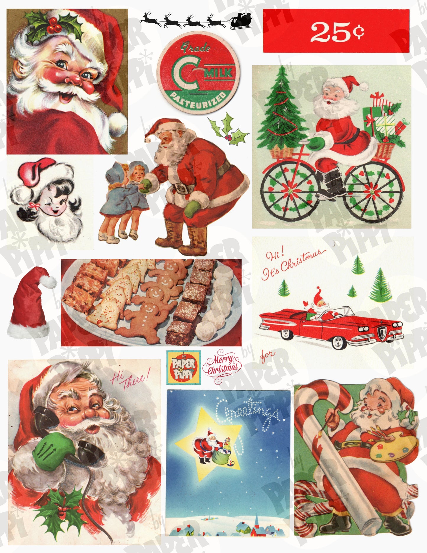 Jolly Old St Nicholas digital download printable