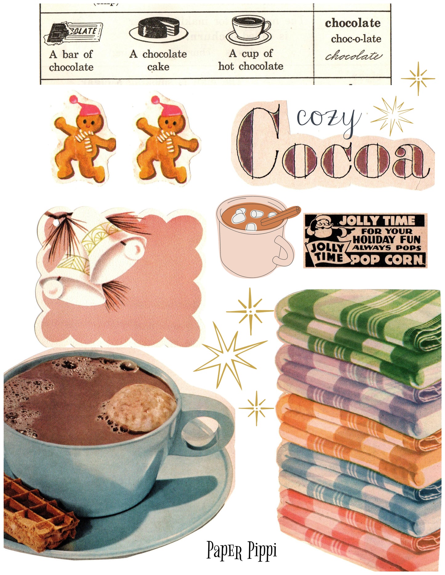 Cozy Cocoa digital download printable