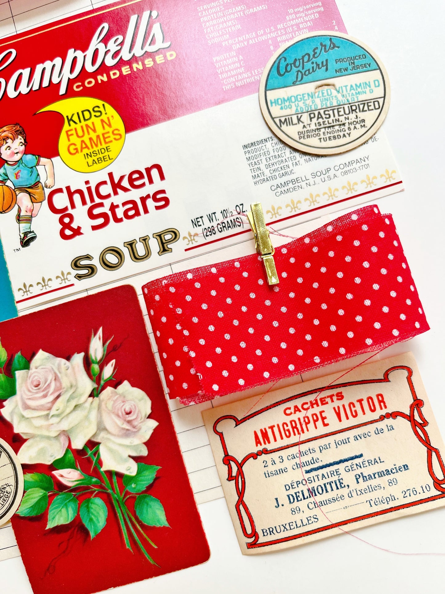 “Feel better” ephemera collection.