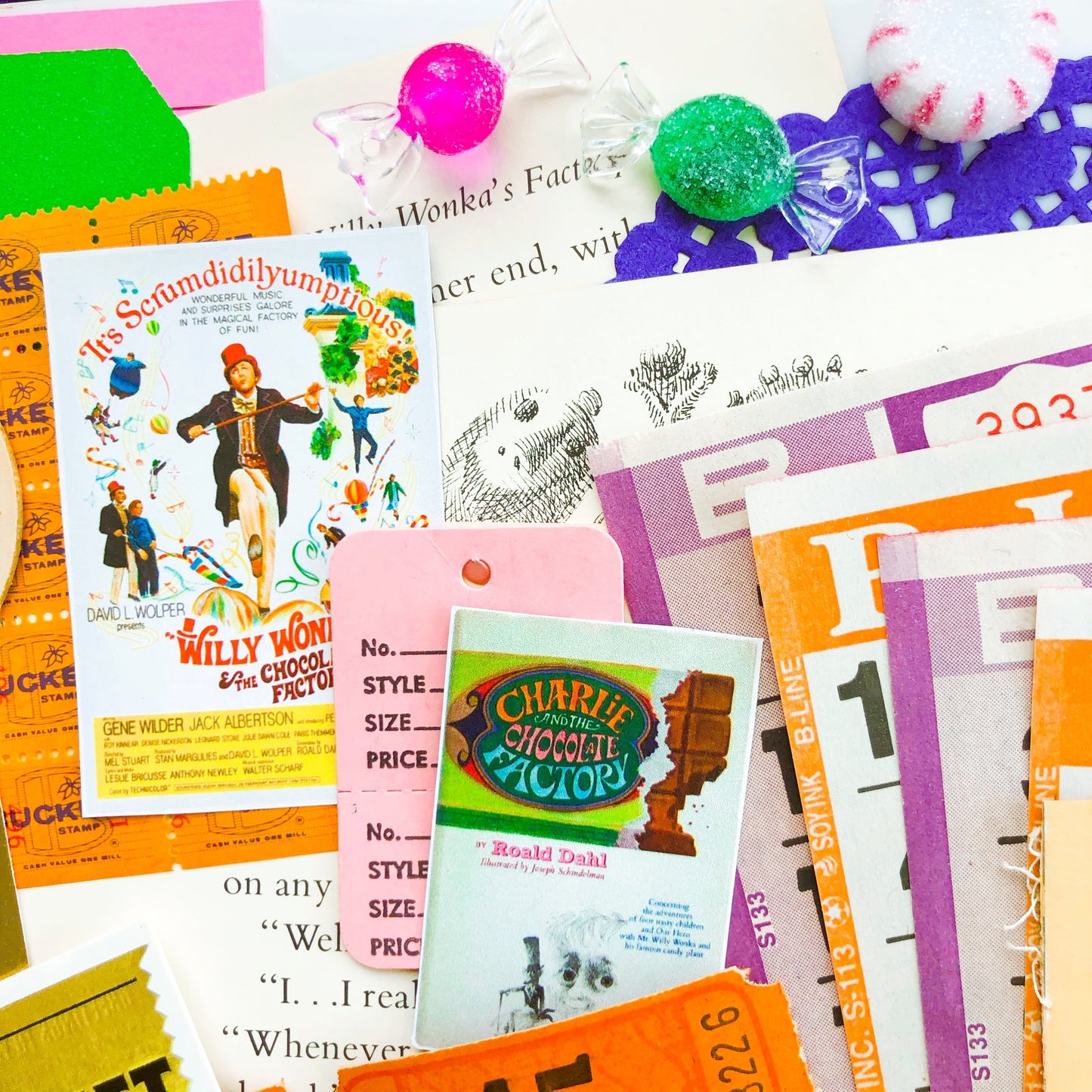 Wonka ephemera collection