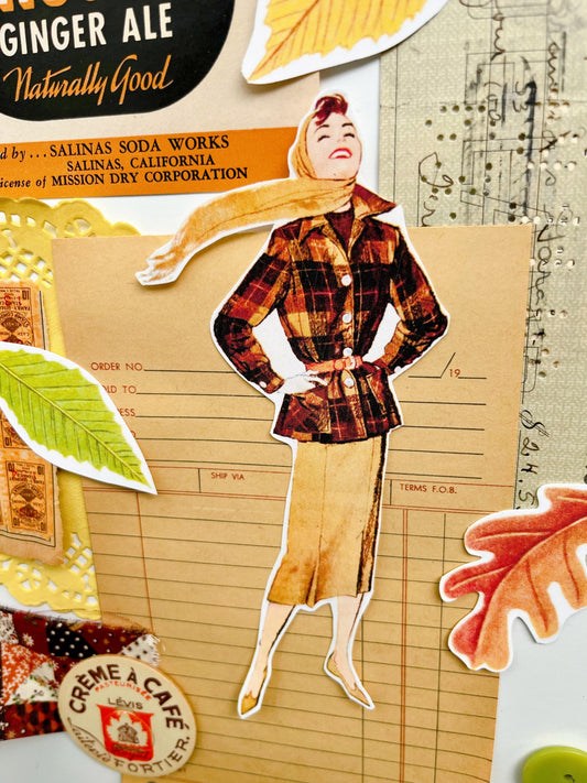 “Those Autumn Leaves” ephemera collection