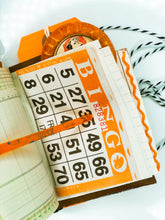 Load image into Gallery viewer, Vintage Jack O Lantern seed packet journal PREORDER