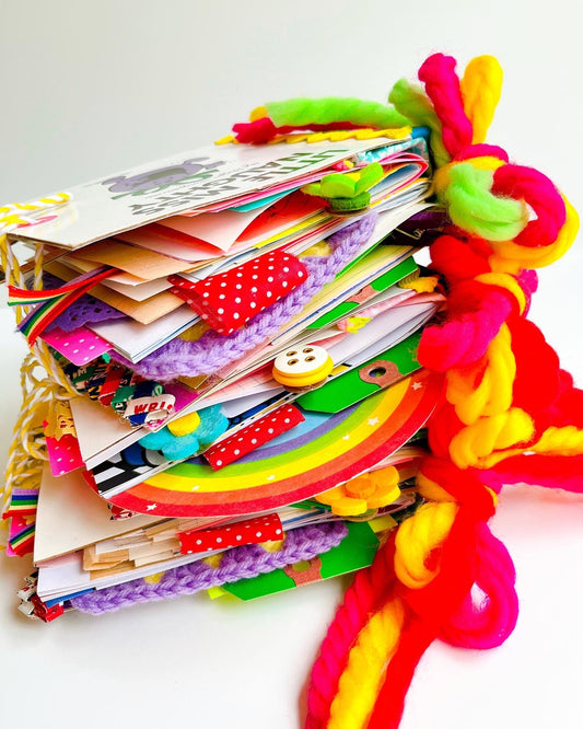 “Little Miss Sunshine” handmade journal