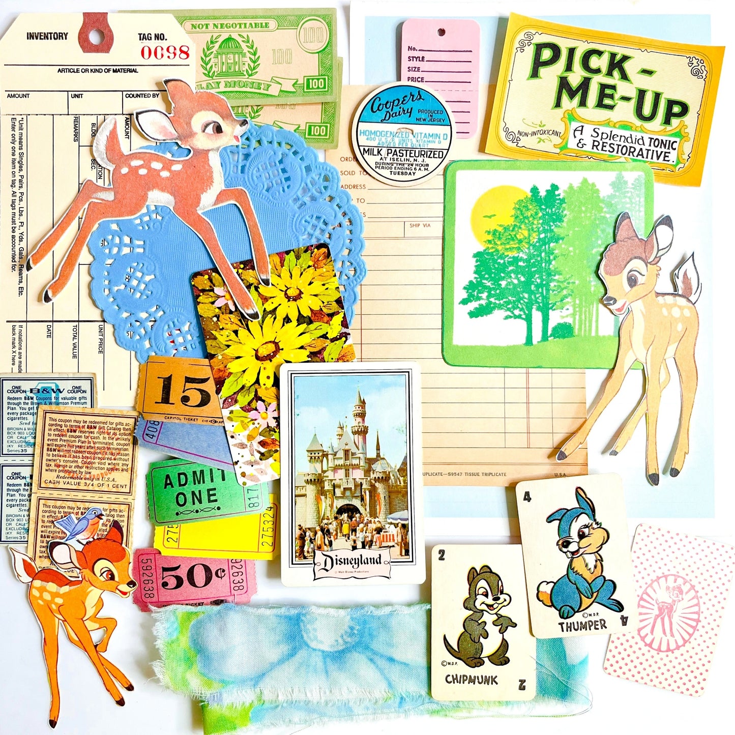 Disney Bambi ephemera collection