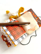 Load image into Gallery viewer, Handmade mini Thanksgiving journal
