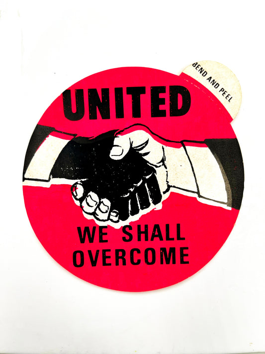 Authentic 1960’s Civil Rights Movement stickers (2)
