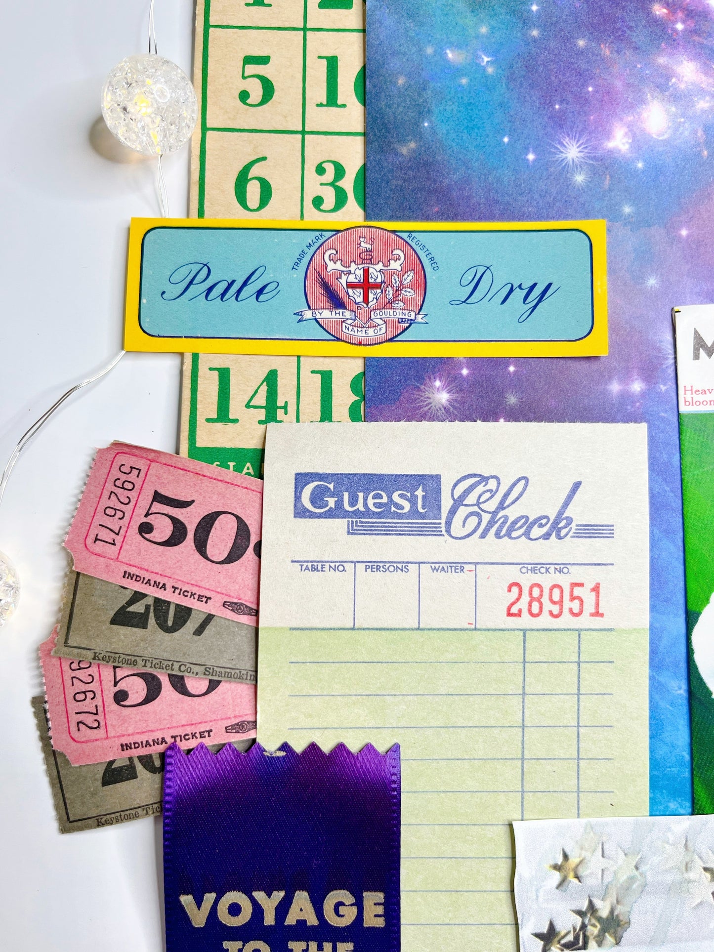 “Moonflower” ephemera collection