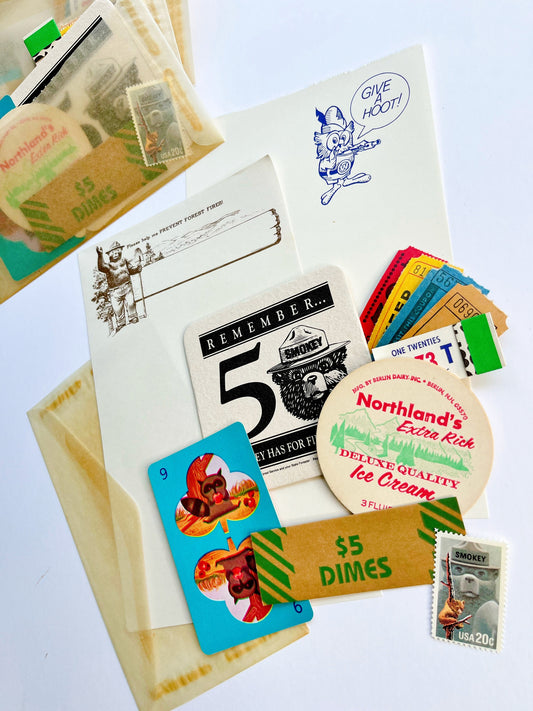 Smokey the Bear correspondence & ephemera kit